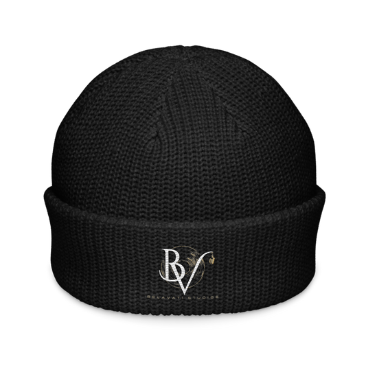 BV EMBROIDERED BEANIE HAT