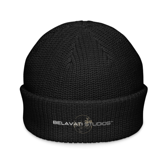 BELAVATII STUDIOS EMBROIDERED BEANIE HAT