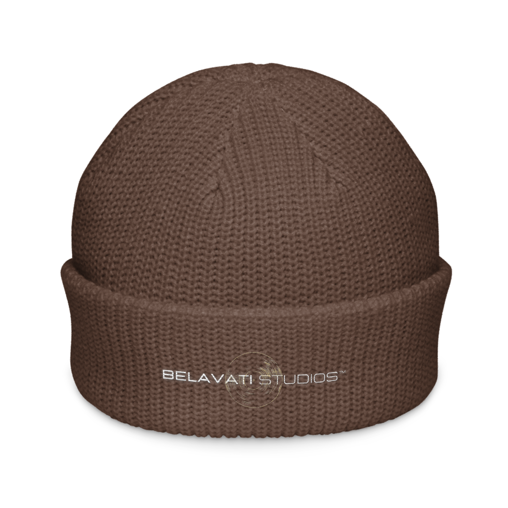 BELAVATII STUDIOS EMBROIDERED BEANIE HAT