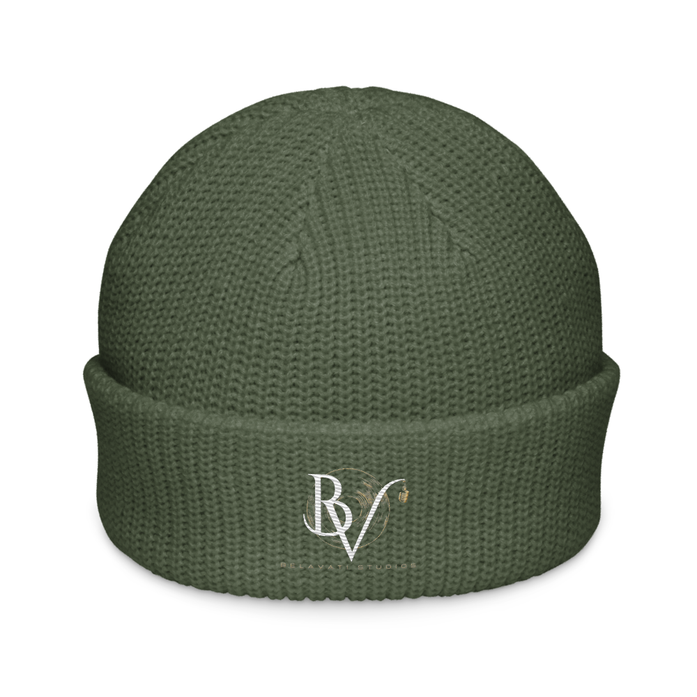 BV EMBROIDERED BEANIE HAT