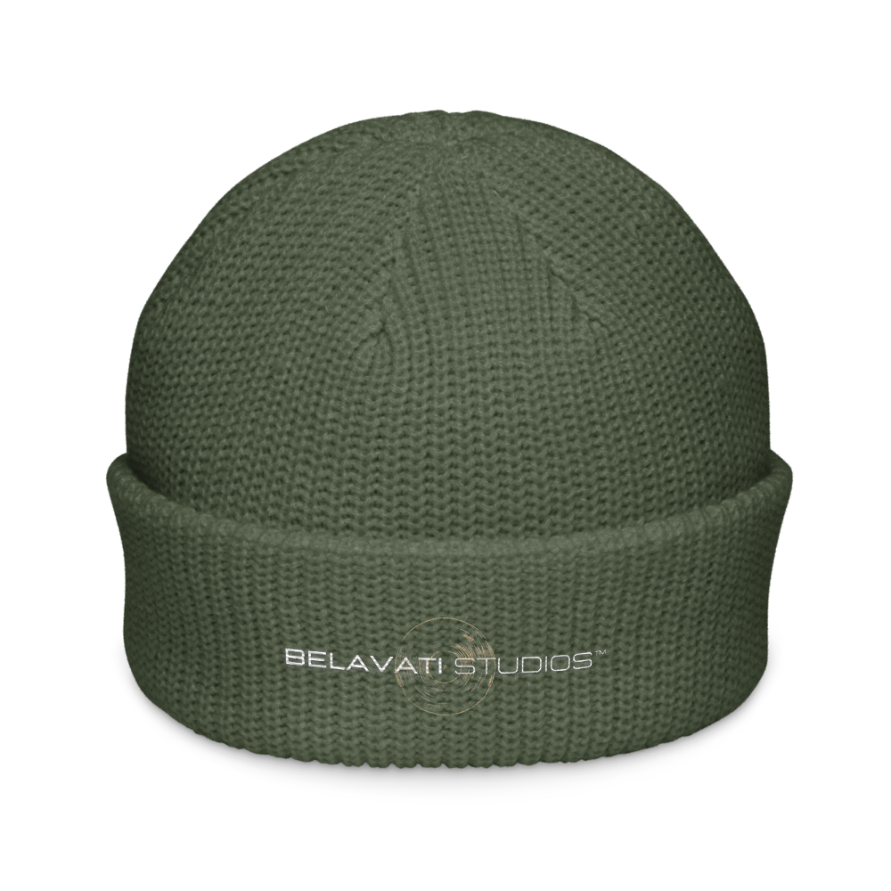 BELAVATII STUDIOS EMBROIDERED BEANIE HAT