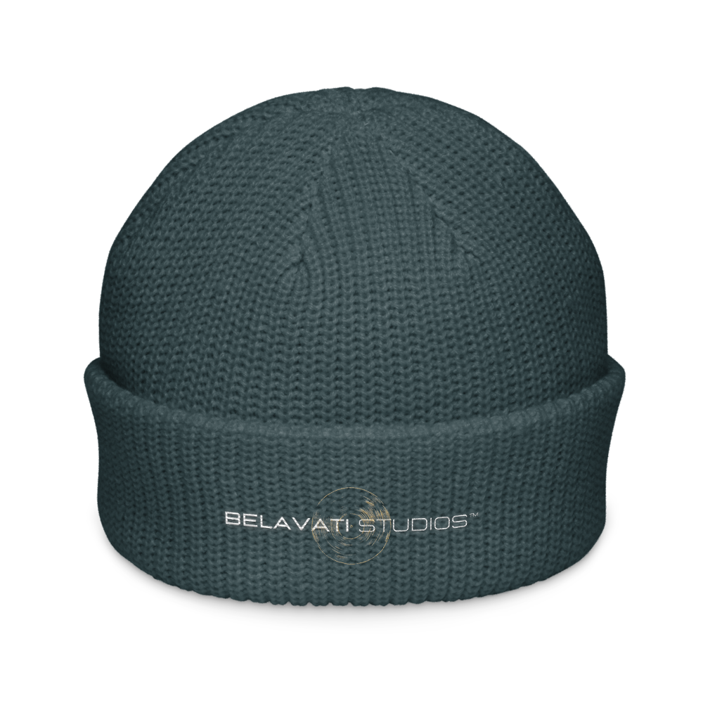 BELAVATII STUDIOS EMBROIDERED BEANIE HAT